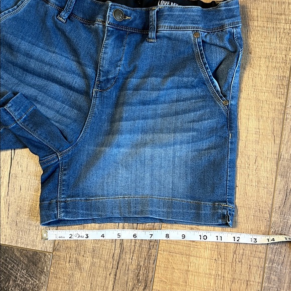 One 5 One Goddess Fit Love My Fit Jean Shorts Size 10/30 - Picture 10 of 11